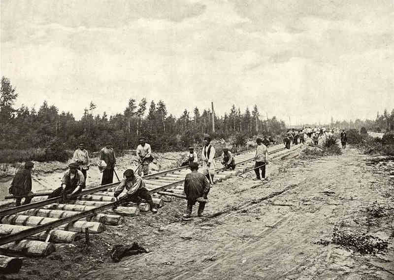 1898I Tomashevich transsib sbaltyvanie relsov