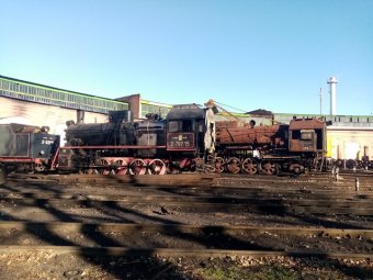 В царстве паровозов